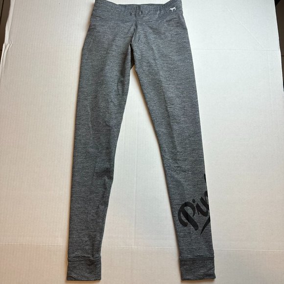 PINK Victoria's Secret Pants - Pink Victoria's Secret Women's Leggings in Gray Like new Size XS